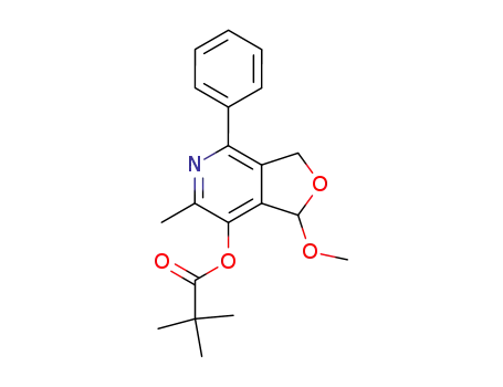 3-trimethylmethylcarbonyl-6-(phenyl)pyridoxal monomethylacetal