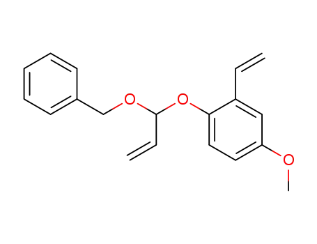 1-(1-Benzyloxy-allyloxy)-4-methoxy-2-vinyl-benzene