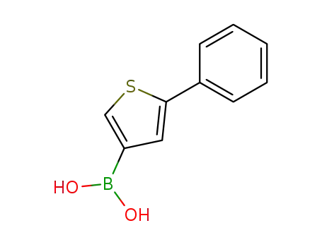 Molecular Structure of 362612-67-7 (2-phenyl-4-thiopheneboronic acid)