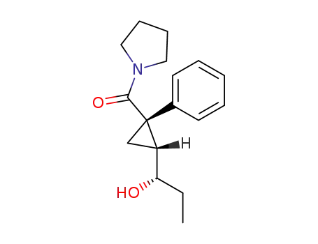 [(1S,2R)-2-((S)-1-Hydroxy-propyl)-1-phenyl-cyclopropyl]-pyrrolidin-1-yl-methanone