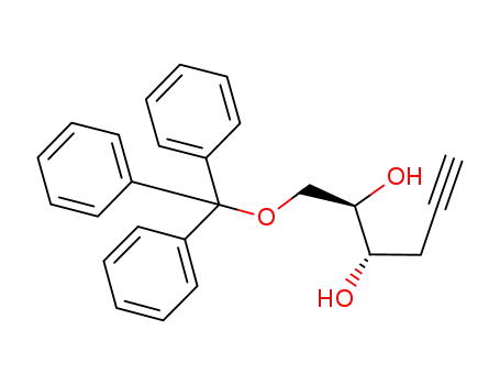 5-Hexyne-2,3-diol, 1-(triphenylmethoxy)-, (2R,3S)-