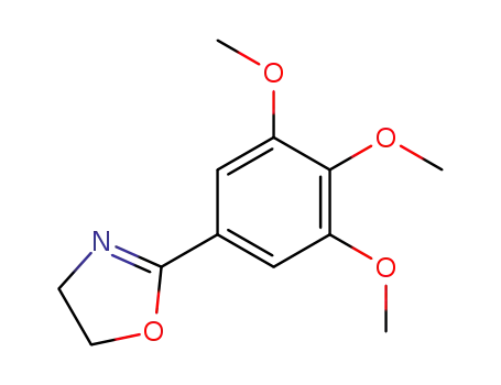 Molecular Structure of 101932-46-1 (2-(3,4,5-trimethoxyphenyl)-4,5-dihydro-1,3-oxazole)