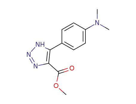 methyl 5-(4-(dimethylamino)phenyl)-1H-1,2,3-triazole-4-carboxylate
