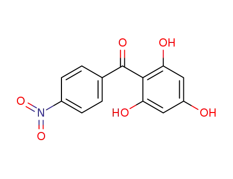 Molecular Structure of 499973-16-9 (Methanone, (4-nitrophenyl)(2,4,6-trihydroxyphenyl)-)