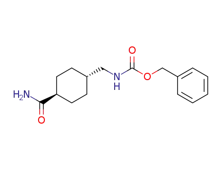 Molecular Structure of 38688-25-4 (BENZYL [(4-CARBAMOYLCYCLOHEXYL)METHYL]CARBAMATE)