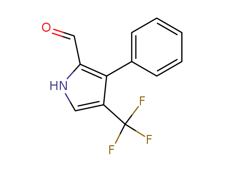 1H-Pyrrole-2-carboxaldehyde, 3-phenyl-4-(trifluoromethyl)-