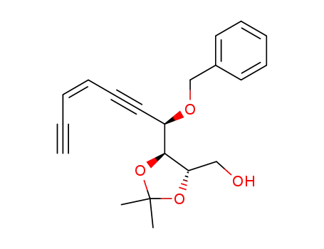 [(4S,5S)-5-((Z)-(R)-1-Benzyloxy-hept-4-ene-2,6-diynyl)-2,2-dimethyl-[1,3]dioxolan-4-yl]-methanol