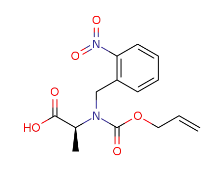 N-(2-nitrobenzyl)-N-Aloc-L-alanine