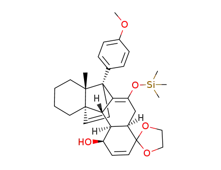 C<sub>32</sub>H<sub>42</sub>O<sub>5</sub>Si
