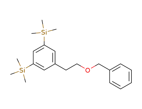 1-(2-benzyloxyethyl)-3,5-bis(trimethylsilyl)benzene