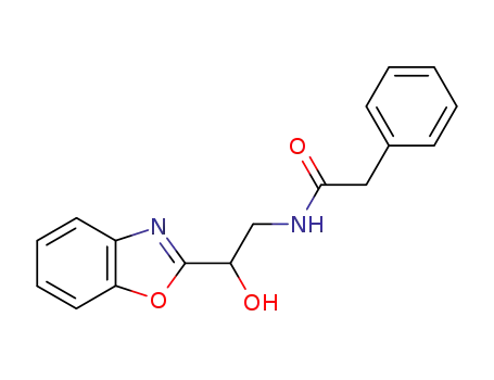 1-(2-benzoxazolyl)-2-(phenylacetylamino)ethanol