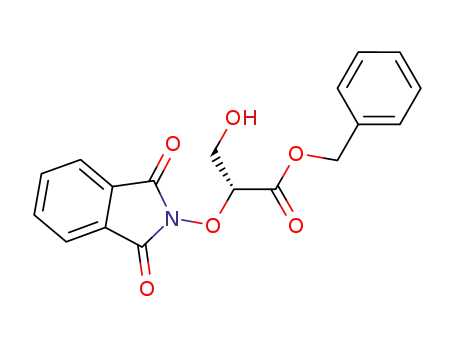 Benzyl (R)-3-hydroxy-2-phthalimidooxy propanoate