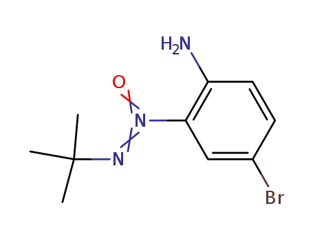 4-bromo-2-(tert-butyl-NNO-azoxy)aniline