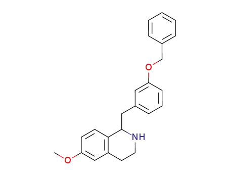 1-(3-Benzyloxybenzyl)-6-methoxy-1,2,3,4-tetrahydroisoquinoline