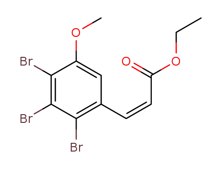 (Z)-ethyl 3-(2,3,4-tribromo-5-methoxyphenyl)acrylate