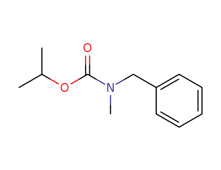 Molecular Structure of 104272-97-1 (propan-2-yl benzyl(methyl)carbamate)