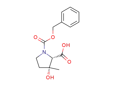(2S,3R)-3-Hydroxy-3-methyl-pyrrolidine-1,2-dicarboxylic acid 1-benzyl ester