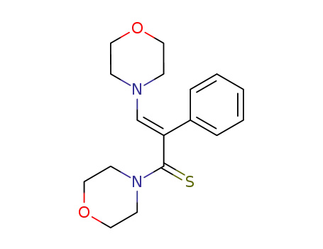 4-[3-(4-morpholinyl)-2-phenyl-1-thioxo-2-propenyl]morpholine