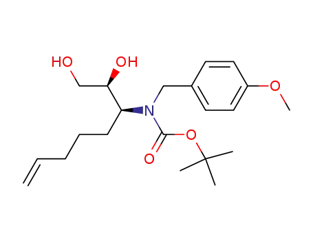 (2S,3S)-3-[tert-butoxycarbonyl-(4-methoxybenzyl)amino]oct-7-en-1,2-diol