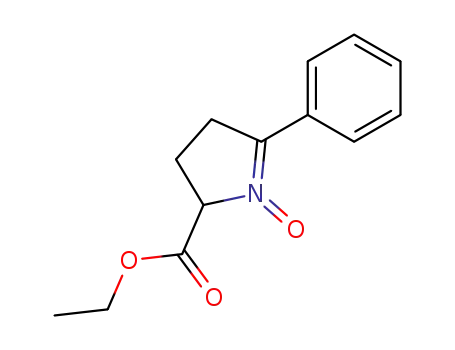 ethyl 1-oxido-5-phenyl-3,4-dihydro-2H-pyrrol-1-ium-2-carboxylate