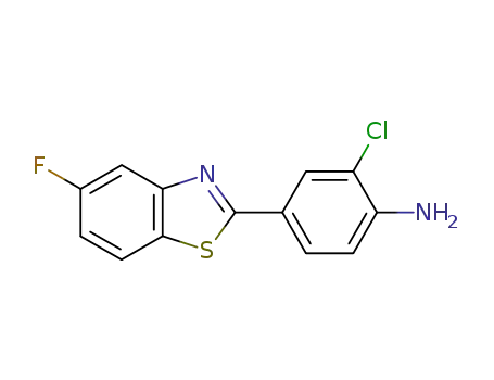 2-(4-amino-3-chlorophenyl)-5-fluorobenzothiazole