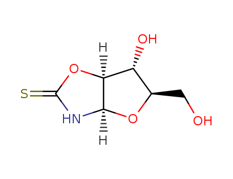 6-hydroxy-7-(hydroxymethyl)-4,8-dioxa-2-azabicyclo[3.3.0]octane-3-thione cas  56270-92-9