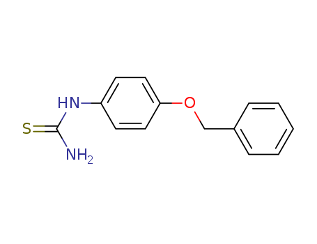 1-(4-BENZYLOXYPHENYL)-2-THIOUREA