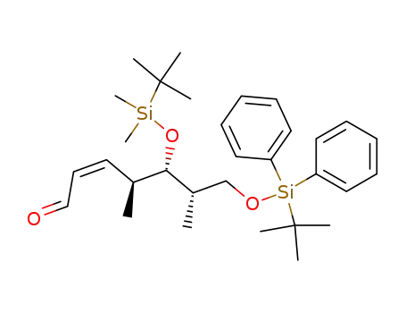 (Z)-(4S,5S,6S)-5-(tert-Butyl-dimethyl-silanyloxy)-7-(tert-butyl-diphenyl-silanyloxy)-4,6-dimethyl-hept-2-enal