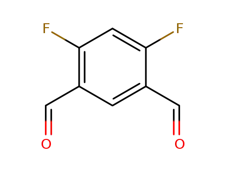 Molecular Structure of 397299-94-4 (1,3-Benzenedicarboxaldehyde, 4,6-difluoro-)