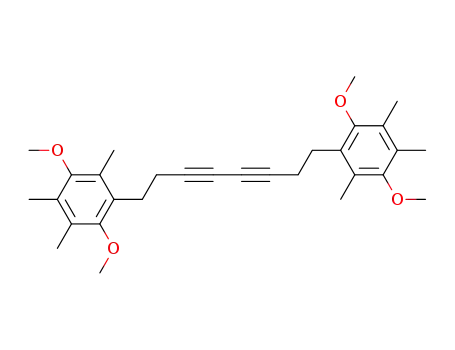 1,8-bis(2,5-dimethoxy-3,4,6-trimethylphenyl)-octa-3,5-diyne