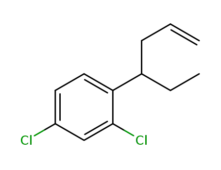 2,4-dichloro-1-(hex-5-en-3-yl)benzene