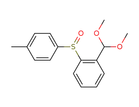 Benzene, 1-(dimethoxymethyl)-2-[(4-methylphenyl)sulfinyl]-
