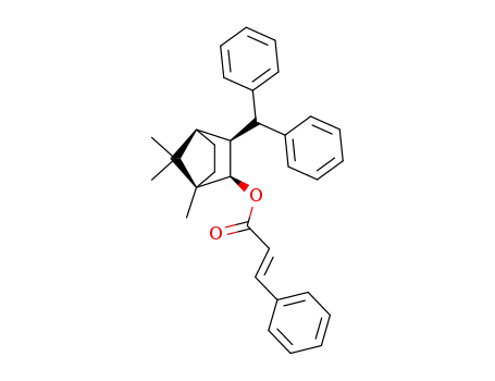 (E)-3-Phenyl-acrylic acid (1R,2R,3S,4R)-3-benzhydryl-1,7,7-trimethyl-bicyclo[2.2.1]hept-2-yl ester