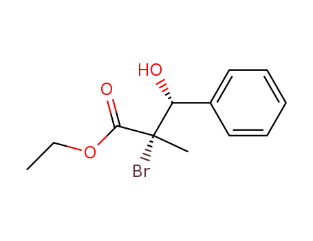 ethyl (2S,3R)-2-bromo-3-hydroxy-2-methyl-3-phenylpropionate