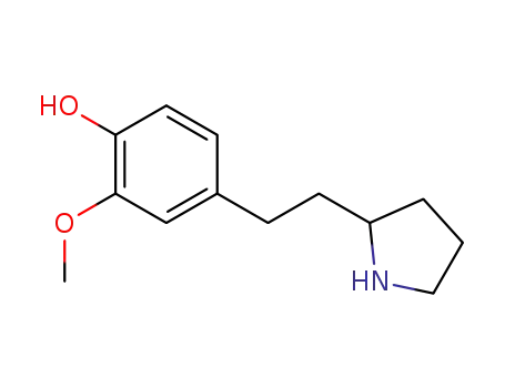 2-methoxy-4-(2-pyrrolidin-2-yl-ethyl)-phenol