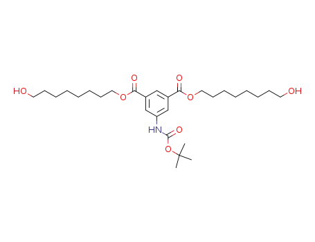 bis(8-hydroxyoctyl) N-tert-butoxycarbonyl-5-aminoisophthalate