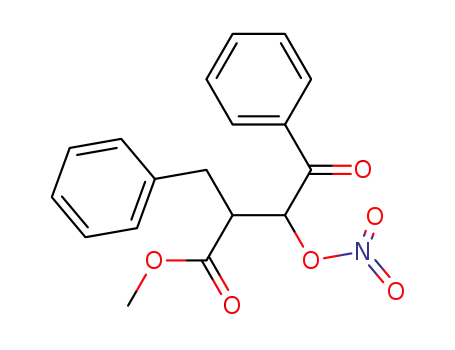 methyl 2-benzyl-3-(nitrooxy)-4-oxo-4-phenylbutanoate