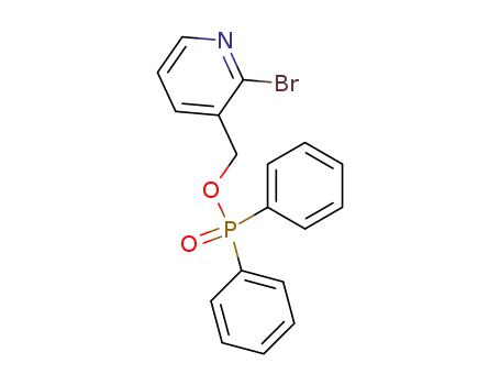 (2-bromo-3-pyridinyl)methyl diphenylphosphinate