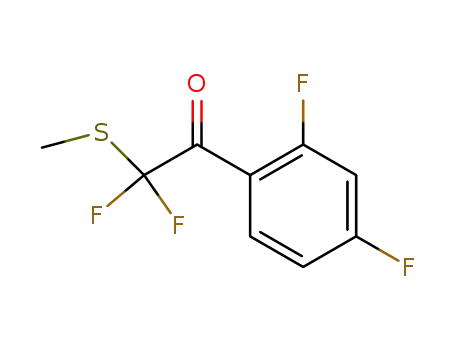 1-(2,4-difluorophenyl)-2,2-difluoro-2-(methylthio)-1-ethanone