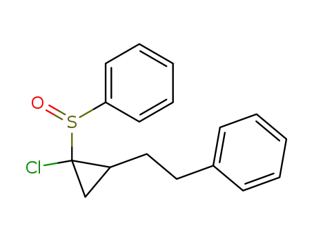 1-chloro-1-(2-phenylethyl)-2-(phenylsulfinyl)cyclopropane