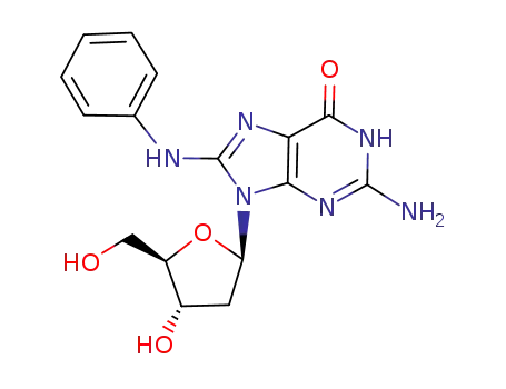 8-phenylamino-2′-deoxyguanosine
