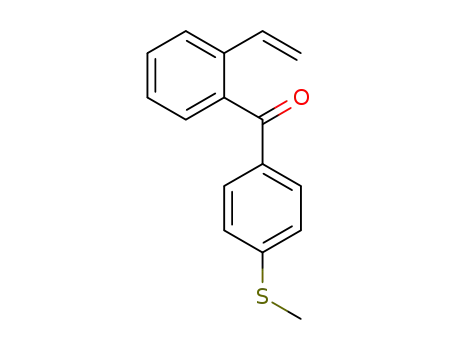 [4-(methylthio)phenyl](2-vinylphenyl)methanone