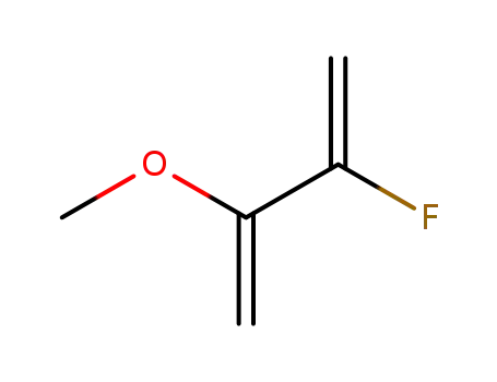 Molecular Structure of 61779-45-1 (1,3-Butadiene, 2-fluoro-3-methoxy-)