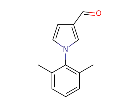 Molecular Structure of 132688-31-4 (1-(2,6-dimethylphenyl)-1H-pyrrole-3-carbaldehyde)