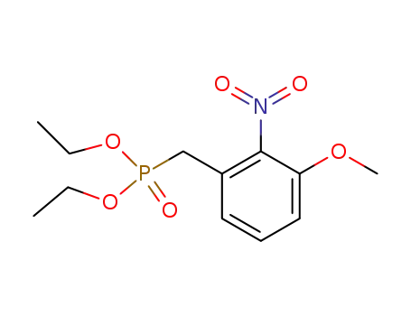 diethyl 2-nitro-3-methoxybenzylphosphonate
