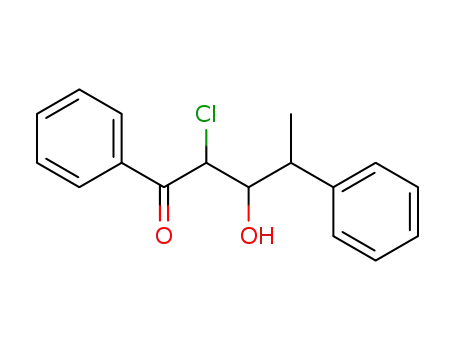 1-Pentanone, 2-chloro-3-hydroxy-1,4-diphenyl-