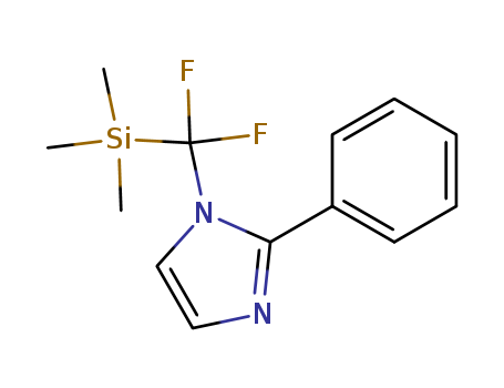 1H-Imidazole,1-[difluoro(trimethylsilyl)methyl]-2-phenyl-                                                                                                                                               