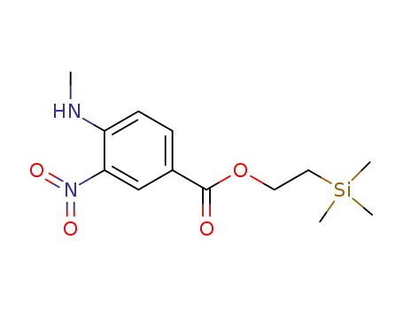 4-methylamino-3-nitro-benzoic acid 2-trimethylsilanyl-ethyl ester