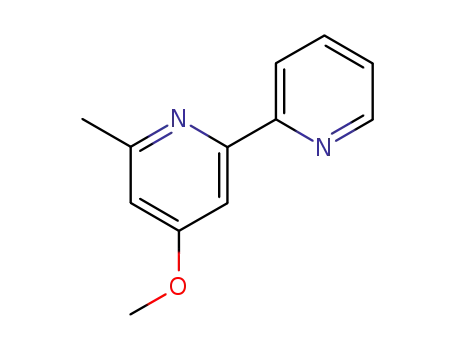 Molecular Structure of 102116-96-1 (2,2'-Bipyridine, 4-methoxy-6-methyl-)