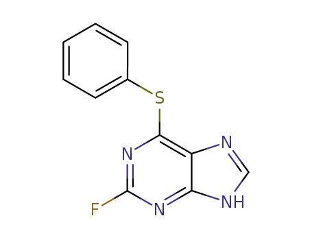 2-fluoro-6-phenylsulfenylpurine